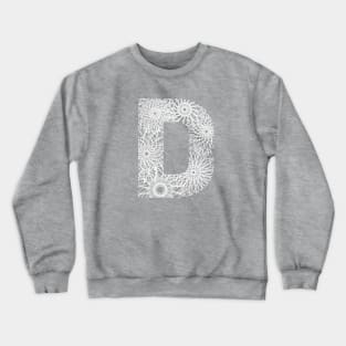 Letter D Crewneck Sweatshirt